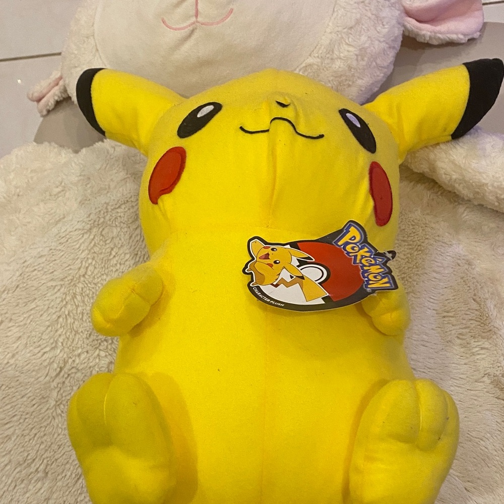 Yellow Pikachu Plush Toy